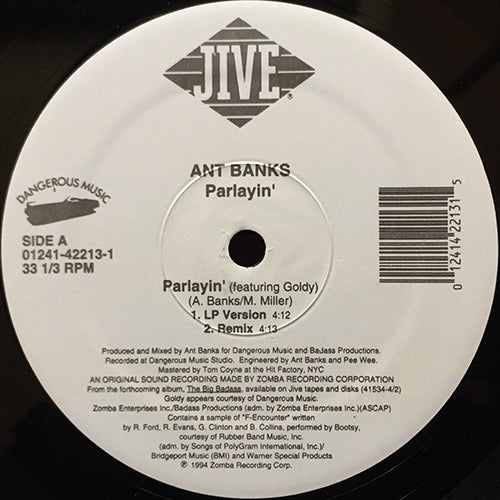 ANT BANKS feat. GOLDY // PARLAYIN' (4VER)