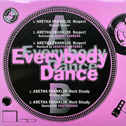 ARETHA FRANKLIN // RESPECT (REMIX & ORIGINAL) (3VER) / ROCK STEADY (REMIX & ORIGINAL) (2VER)