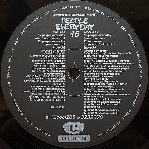 ARRESTED DEVELOPMENT // PEOPLE EVERYDAY (3VER) / TENNESSEE (DRED AND FUNK REMIX)