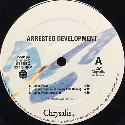 ARRESTED DEVELOPMENT // UNITED FRONT (3VER) / SOUTHERN FRIED FUNK (2VER)