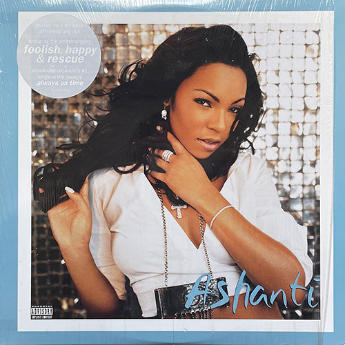 ASHANTI // ASHANTI (LP) inc. FOOLISH / HAPPY / LEAVING (ALWAYS ON TIME PART II) / CALL / SCARED / RESCUE / BABY / VOODOO / MOVIES / OVER / UNFOOLISH / DREAMS / THANK YOU