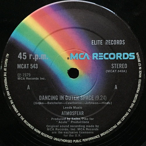 ATMOSFEAR // DANCING IN OUTER SPACE (9:24) / OUTER SPACE (6:00)