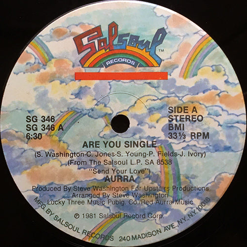 AURRA // ARE YOU SINGLE (6:30) / LIVING TOO FAST (4:55)