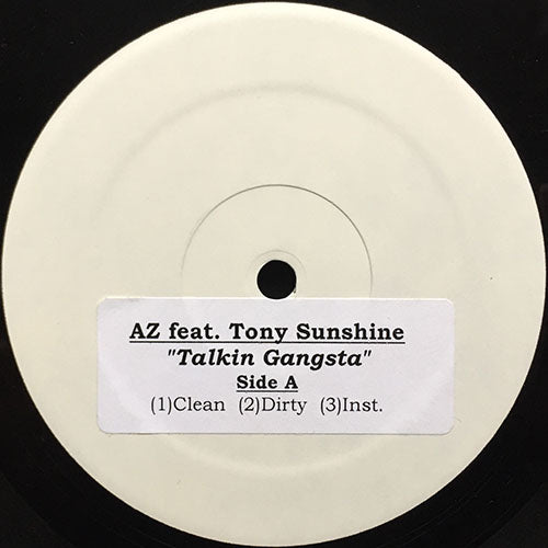 AZ feat. TONY SUNSHINE & C.L. SMOOTH // TALKIN GANGSTA (3VER) / MAGIC HOUR (3VER)