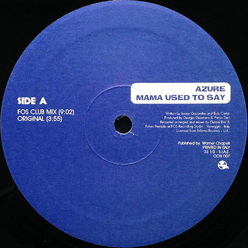 AZURE // MAMA USED TO SAY (4VER)