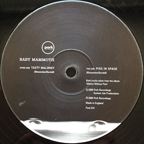 BABY MAMMOTH // TASTY MALONEY / PIGS IN SPACE