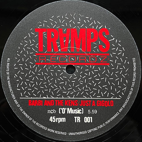 BARBI AND THE KENS // JUST A GIGOLO (5:59) / (INSTRUMENTAL) (5:20)