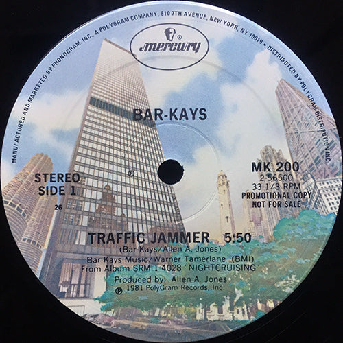 BAR-KAYS // TRAFFIC JAMMER (5:50)