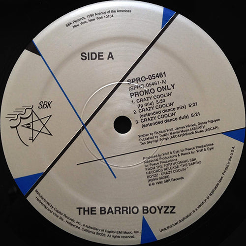 BARRIO BOYZZ // CRAZY COOLIN' (6VER)