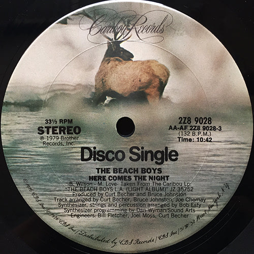 BEACH BOYS // HERE COMES THE NIGHT (10:42) / INST