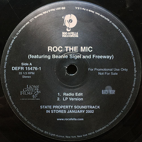 BEANIE SIGEL & FREEWAY // ROC THE MIC (4VER)