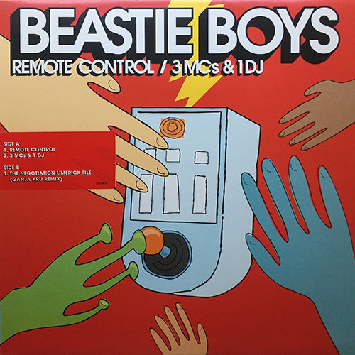 BEASTIE BOYS // REMOTE CONTROL / THREE MC'S AND ONE DJ / THE NEGOTIATION LIMERICK FILE