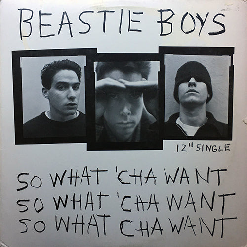 BEASTIE BOYS // SO WHAT'CHA WANT (4VER) / THE SKILLZ TO PAY THE BILLS / GROOVE HOLMES (2VER)