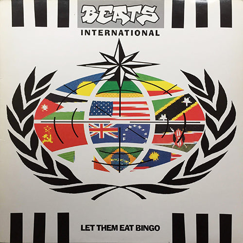 BEATS INTERNATIONAL // LET THEM EAT BOINGO (LP) inc. BURUNDI BLUES / DUB BE GOOD TO ME / BLAME IT ON THE BASSLINE / WON'T TALK ABOUT IT / DANCE TO THE DRUMMER'S BEAT / TRIBUTE TO KING TUBBY etc...
