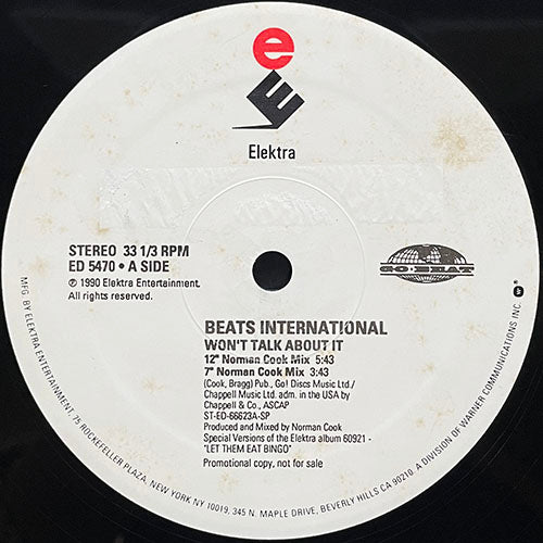 BEATS INTERNATIONAL // WON'T TALK ABOUT IT (5VER)