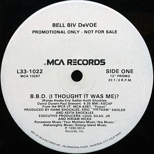 BELL BIV DEVOE // B.B.D. (I THOUGHT IT WAS ME) (LP VERSION) (4:35)