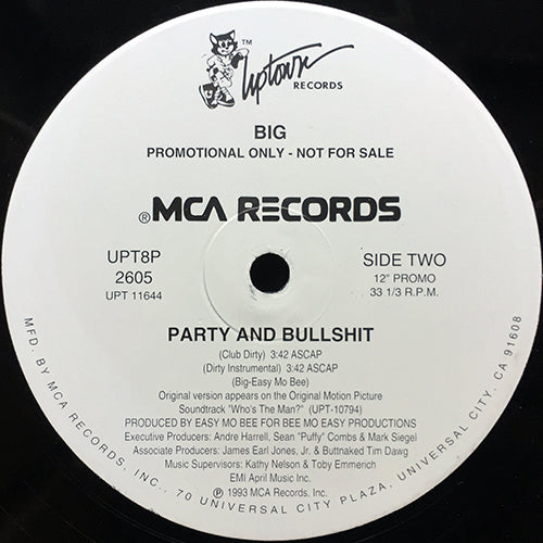 BIG // PARTY & BULLSHIT (5VER)