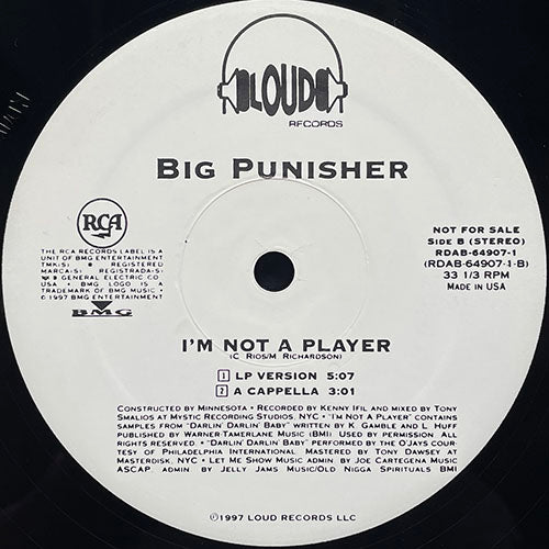 BIG PUNISHER // I'M NOT A PLAYER (4VER)