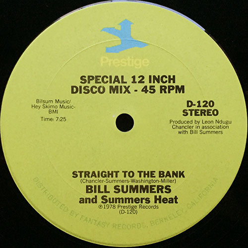 BILL SUMMERS AND SUMMERS HEAT // STRAIGHT TO THE BANK (7:25)