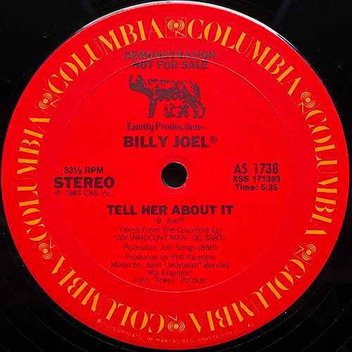 BILLY JOEL // TELL HER ABOUT IT (5:35)