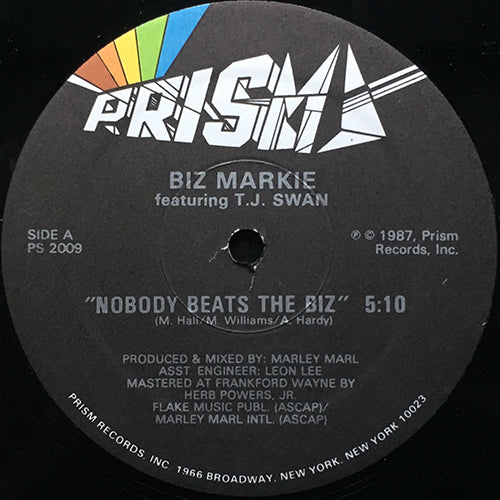 BIZ MARKIE feat. T.J. SWAN // NOBODY BEATS THE BIZ! (5:10) / (DUB VERSION) (5:15)