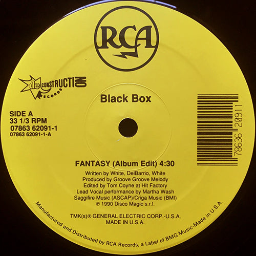 BLACK BOX // FANTASY (ALBUM EDIT) (4:30) / GREATEST HITS SNIPPETS