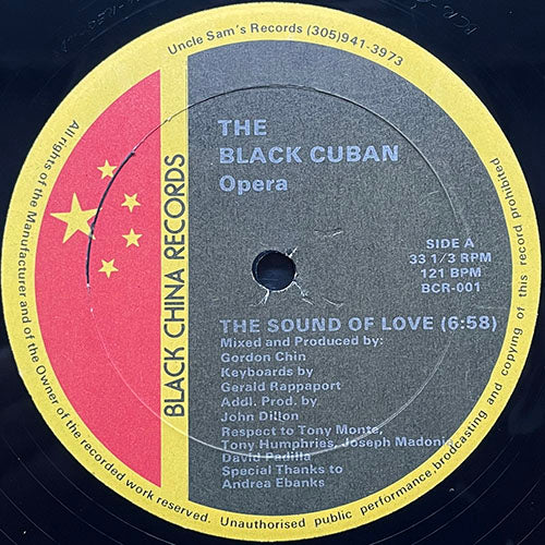 BLACK CUBAN OPERA // THE SOUND OF LOVE / WHERE'S THE REST OF DA TAPE