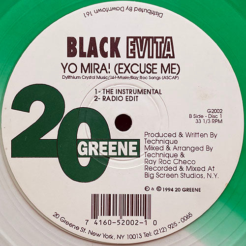 BLACK EVITA // YO MIRA! (EXCUSE ME) (6VER)