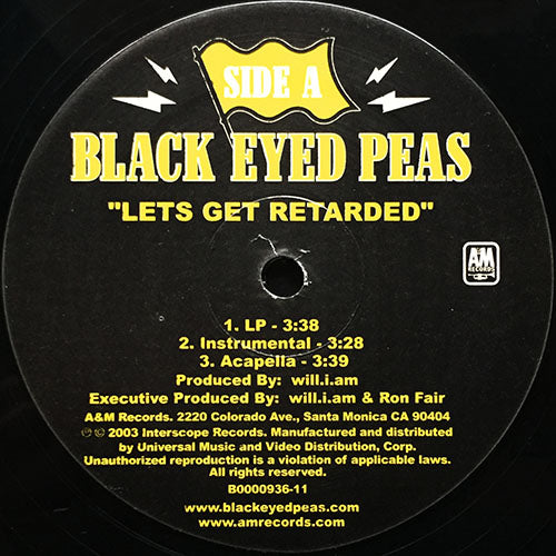 BLACK EYED PEAS // LET'S GET RETARDED (3VER) / HEY MAMA (3VER)