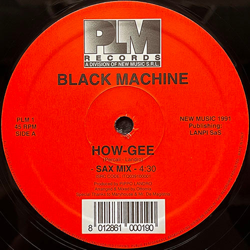 BLACK MACHINE // HOW GEE (2VER)