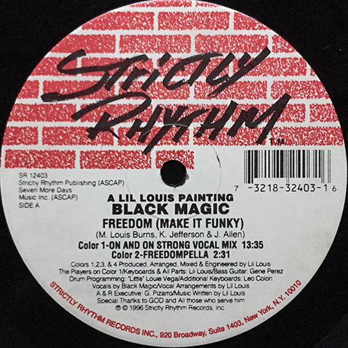 BLACK MAGIC // FREEDOM (MAKE IT FUNKY) (4VER)