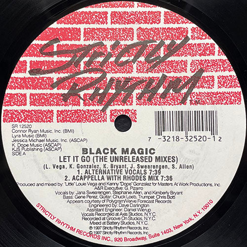 BLACK MAGIC // LET IT GO (THE UNRELEASED MIXES) (4VER)