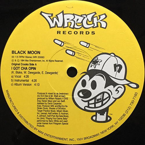 BLACK MOON // I GOT CHA OPIN (3VER) / REALITY (2VER)