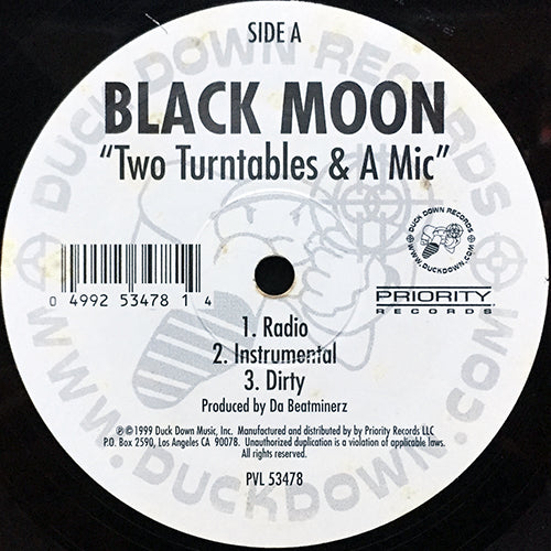BLACK MOON // TWO TURNTABLES & A MIC (3VER) / ONE-TWO (3VER)
