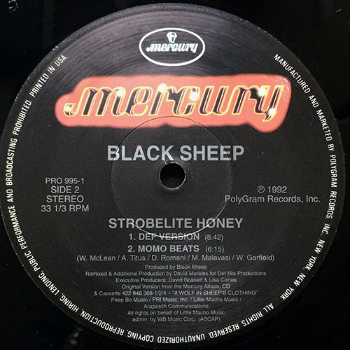 BLACK SHEEP // STROBELITE HONEY (SPECIAL EDITION HOUSE REMIX) (4VER)