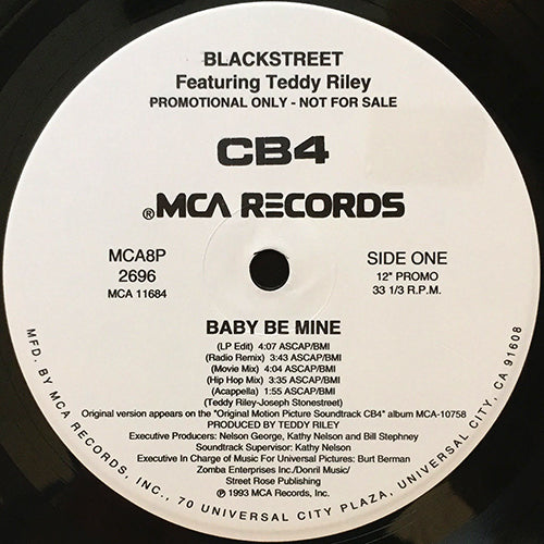 BLACKSTREET // BABY BE MINE (9VER)