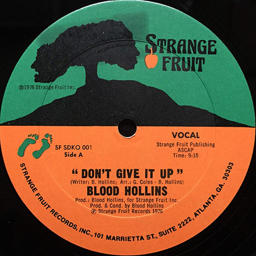 BLOOD HOLLINS // DON'T GIVE IT UP (9:15) / INST (9:28)