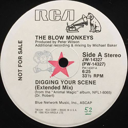 BLOW MONKEYS // DIGGING YOUR SCENE (6:25/4:13) / DUB (5:42)