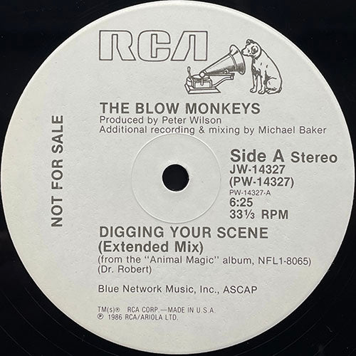BLOW MONKEYS // DIGGING YOUR SCENE (6:25/4:13) / DUB (5:42)