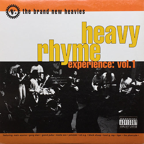 BRAND NEW HEAVIES // HEAVY RHYME EXPERIENCE: VOL. 1 (LP) inc. BONAFIED FUNK / IT'S GETTIN HECTIC / WHO MAKES THE LOOT / DEATH THREAT / DO WHATTA I GOTTA DO / SOUL FLOWER etc...