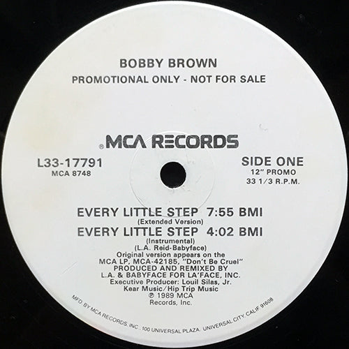 BOBBY BROWN // EVERY LITTLE STEP (4VER)