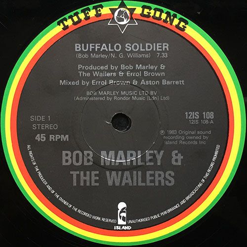 BOB MARLEY & THE WAILERS // BUFFALO SOLDIER (7:33) / BUFFALO DUB (4:30)