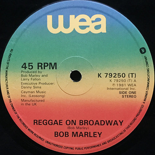 BOB MARLEY // REGGAE ON BROADWAY / GONNA GET YOU