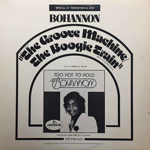 HAMILTON BOHANNON // THE GROOVE MACHINE/THE BOOGIE TRAIN (12:15)