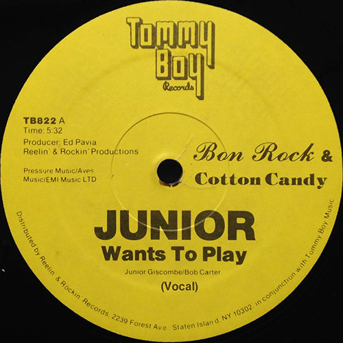 BON ROCK & COTTON CANDY // JUNIOR WANTS TO PLAY (5:32) / INST
