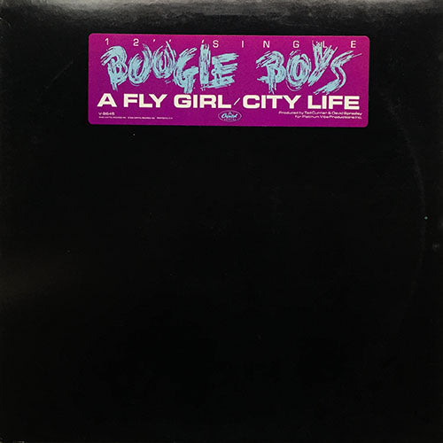 BOOGIE BOYS // A FLY GIRL (2VER) / CITY LIFE (3VER)