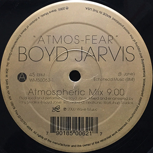 BOYD JARVIS // ATMOS-FEAR (2VER)