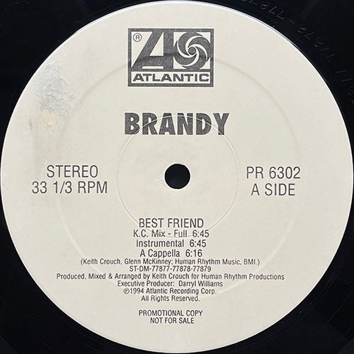 BRANDY // BEST FRIEND (K.C. MIX) (3VER)