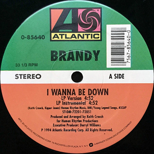 BRANDY // I WANNA BE DOWN (5VER)