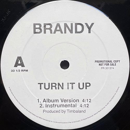 BRANDY // TURN IT UP (4VER)